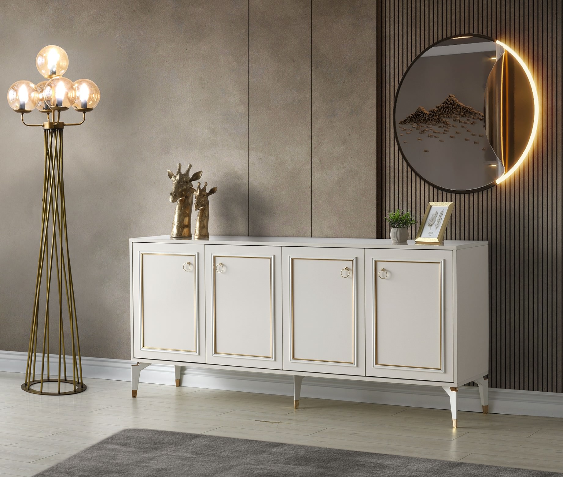 Neva Kapaklı Gold Konsol